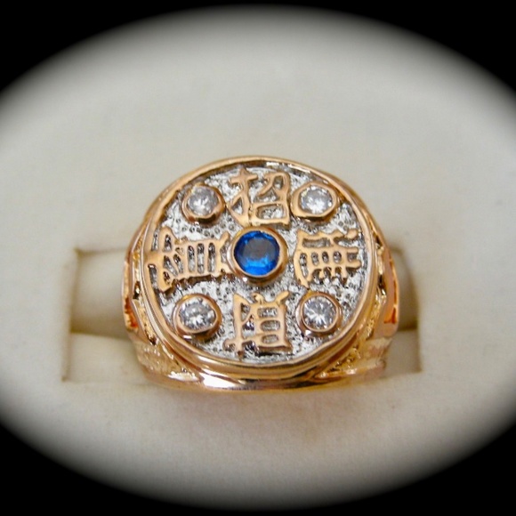 Stunning Men’s Ring Gold filled 18K new Engagement Fashion - Picture 3 of 3